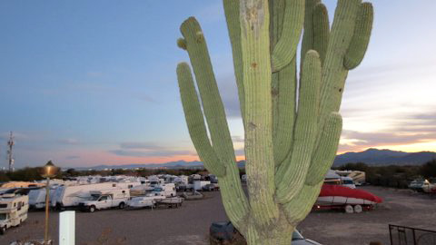 Tortolita Mountain RV Storage at Dove Mt in northwest Tucson